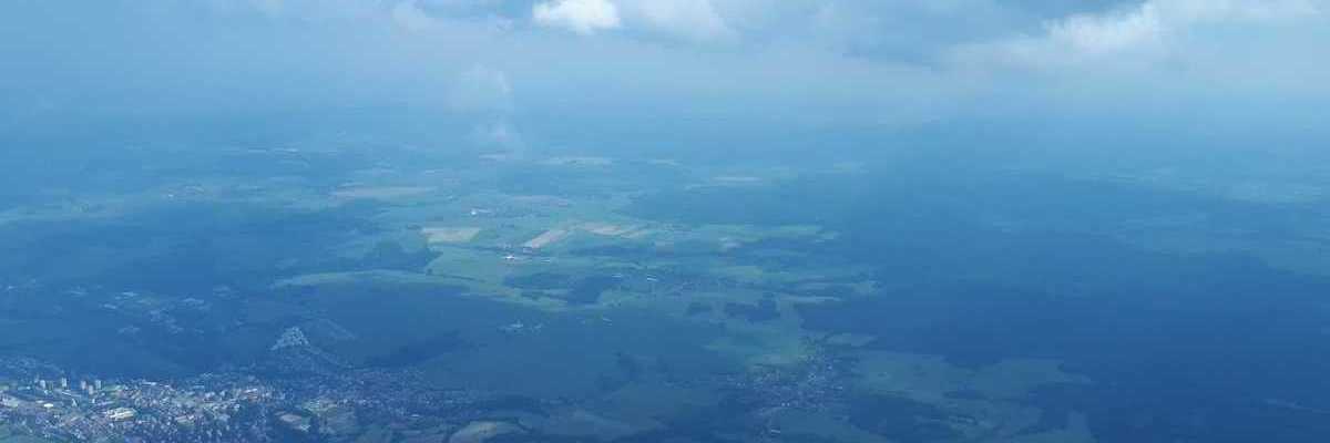 Verortung via Georeferenzierung der Kamera: Aufgenommen in der Nähe von Okres Tachov, Tschechien in 2300 Meter